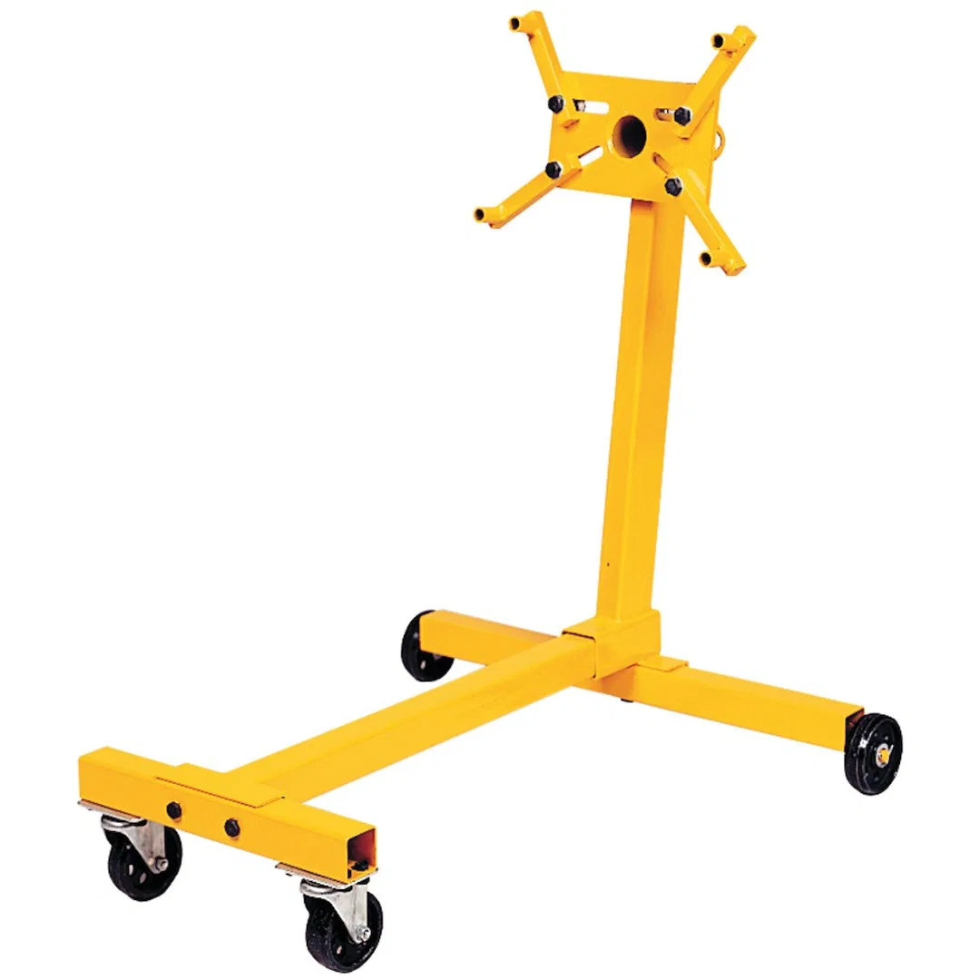 W41025 – PERFORM TOOL Engine Stand, Securely Holds Most Foreign And Domestic Engine Blocks 4 Leg Roller With 360 Degr...